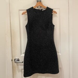 Zara Black Sleeveless Sheath Mini Dress